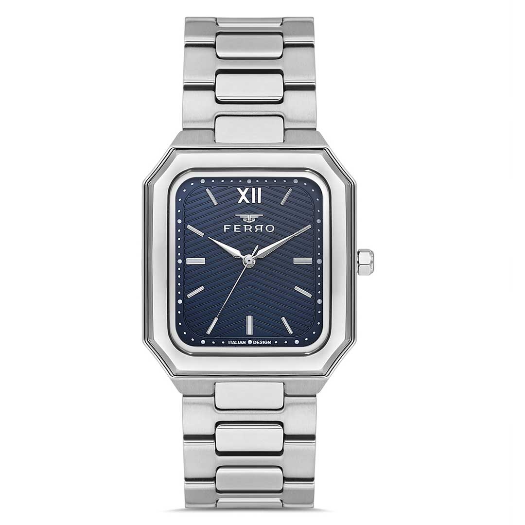 FERRO, FM11768A-A3 BLUE MEN'S WATCH - Khaled Watches Lebanon