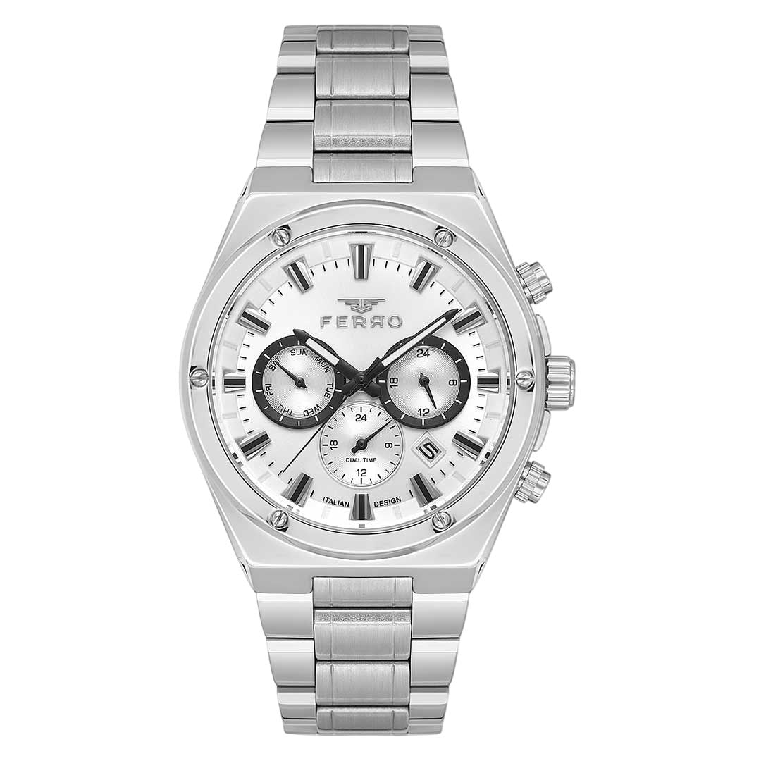 FERRO, FM11776A-A STAINLESS STEEL MEN'S WATCH - Khaled Watches Lebanon
