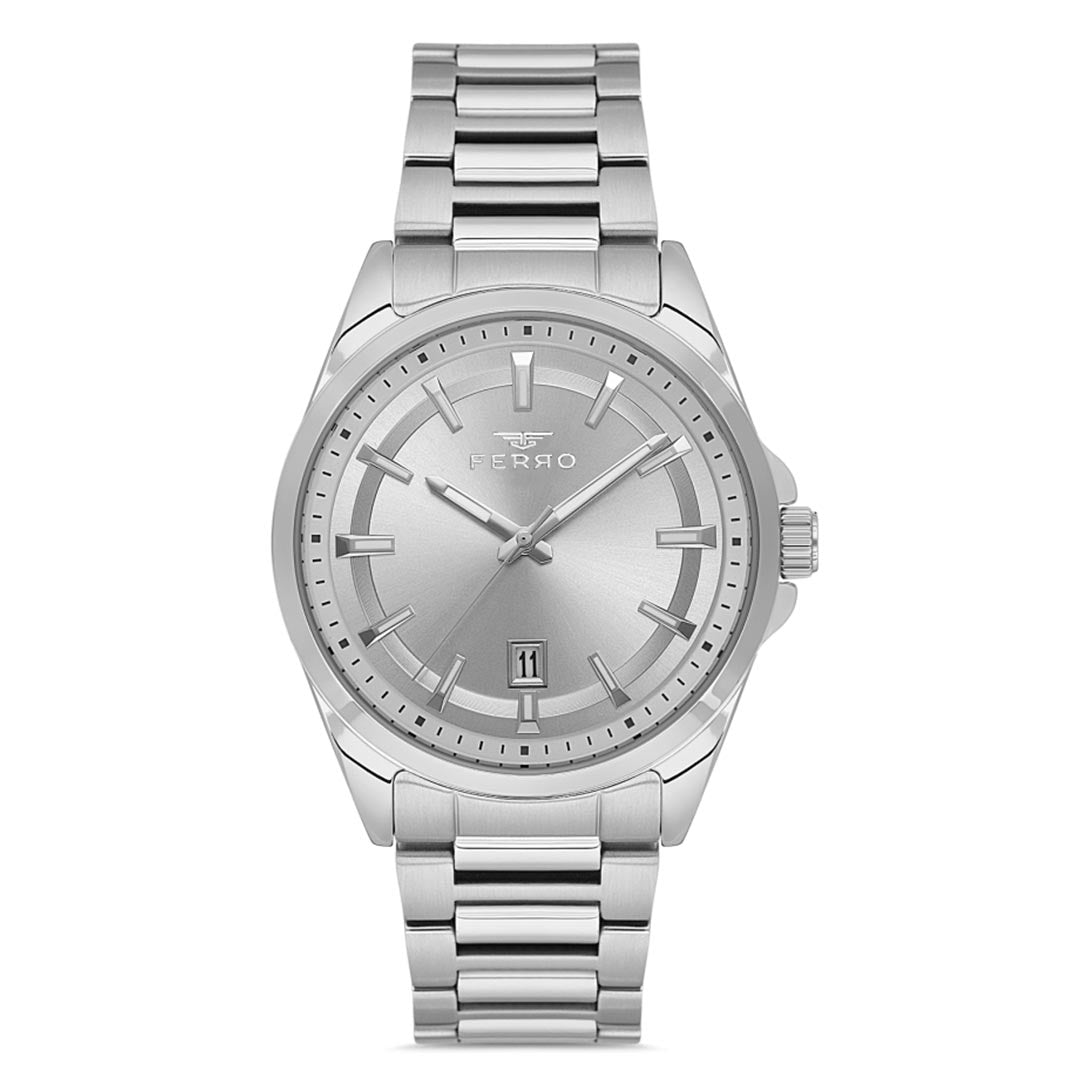 FERRO, FM11778A-A STAINLESS STEEL MEN'S WATCH - Khaled Watches Lebanon