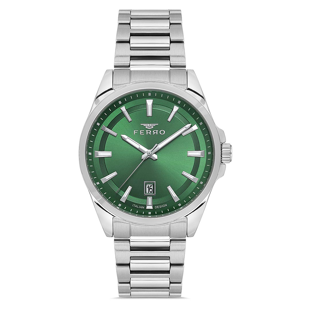 FERRO, FM11778A-A6 GREEN MEN'S WATCH - Khaled Watches Lebanon