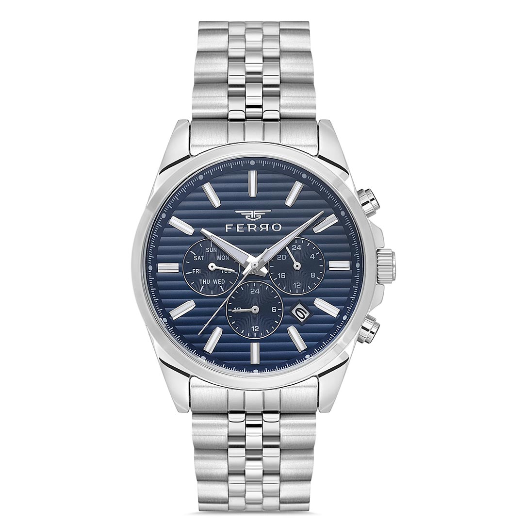 FERRO, FM11780A-A3 BLUE MEN'S WATCH - Khaled Watches Lebanon