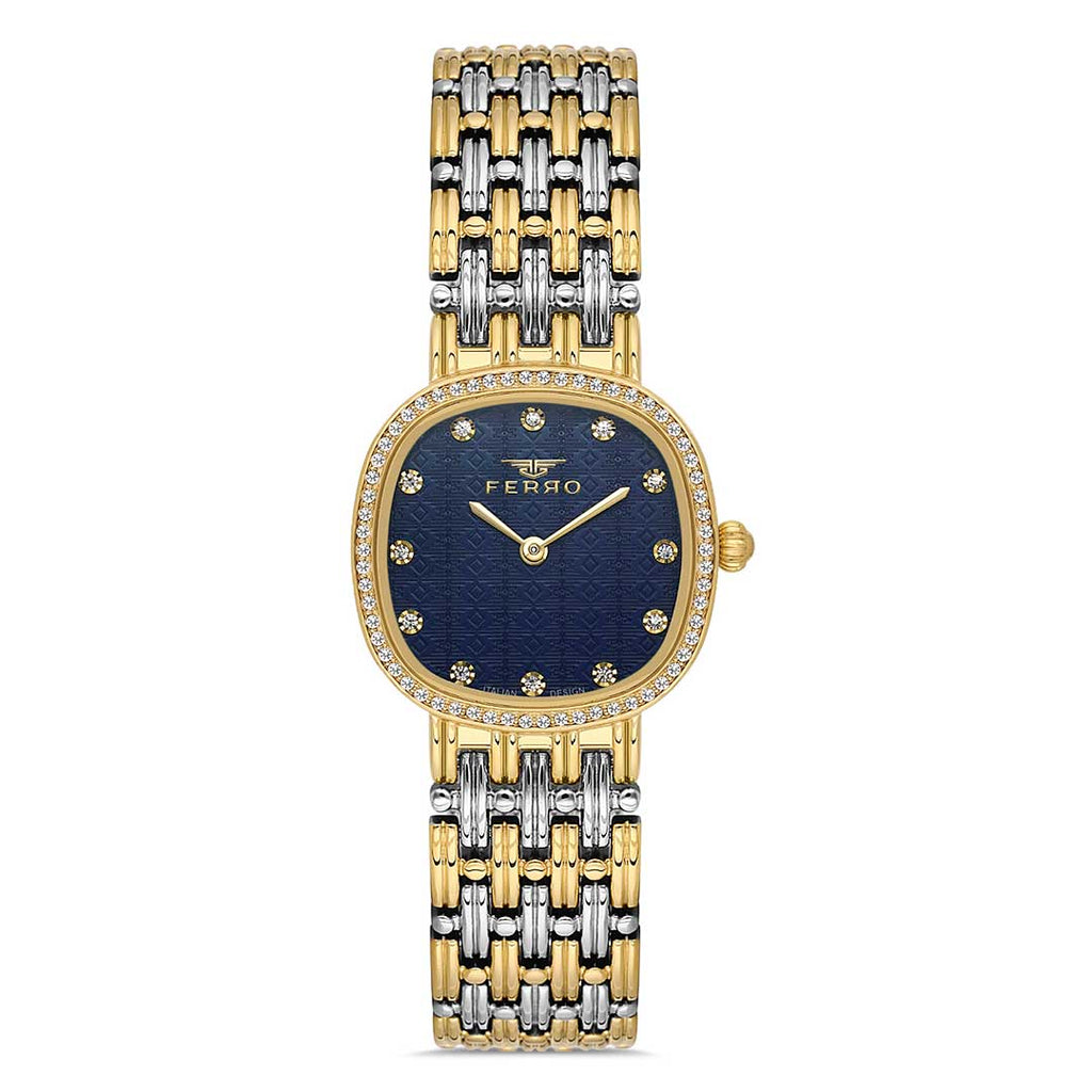 FERRO, FL21563A-D3 Yellow Gold Women's Watch - Khaled Watches Lebanon