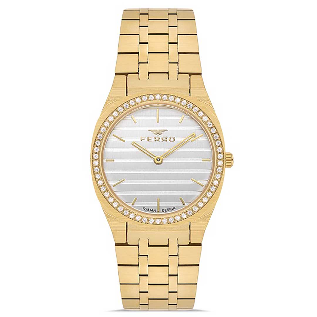 FERRO, FL43003A-B STAINLESS STEEL WOMEN'S WATCH - Khaled Watches Lebanon