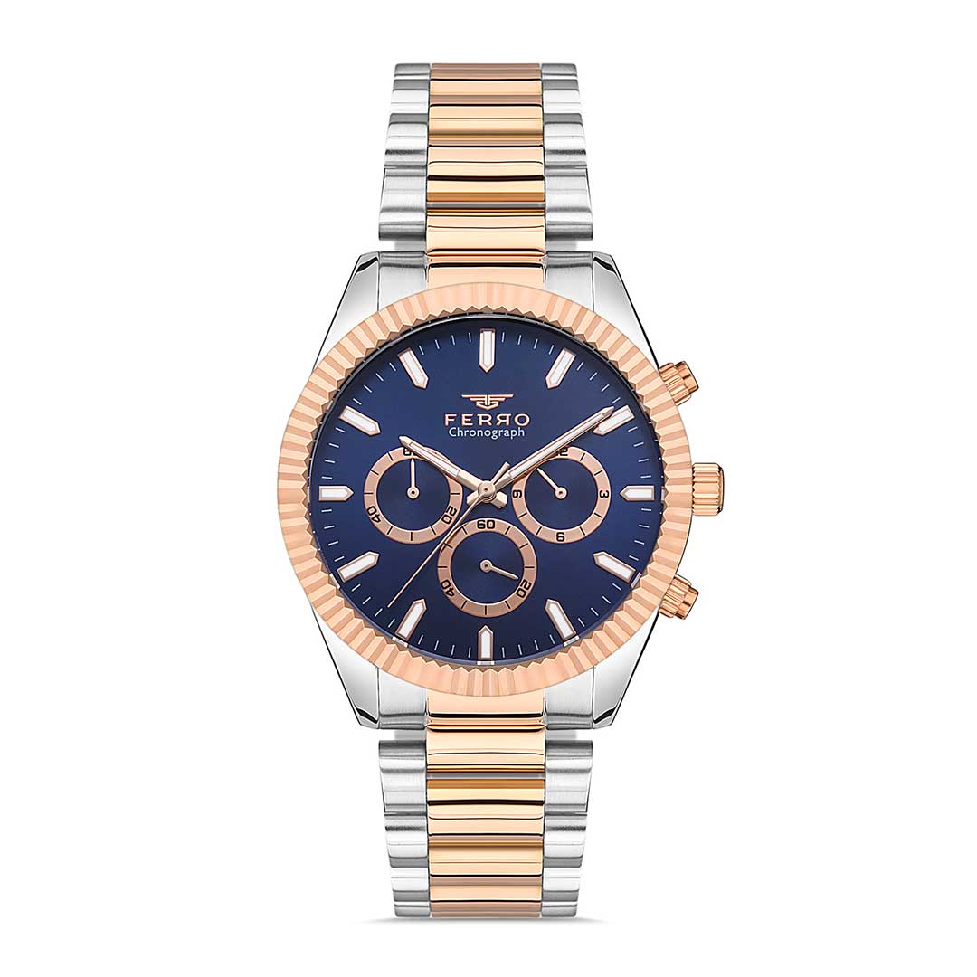 FERRO, FM11289A-E3 BLUE MEN'S WATCH - Khaled Watches Lebanon