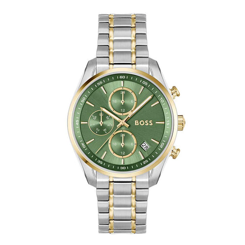 Boss Grand Tour Two-Tone watch, authentic, Lebanon