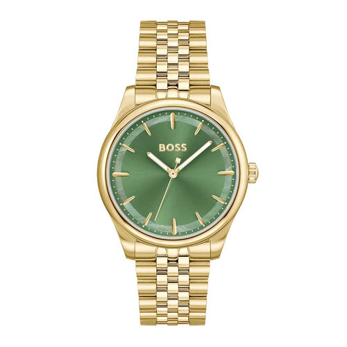 BOSS, GRACEFUL GREEN WOMEN'S WATCH - Khaled Watches Lebanon