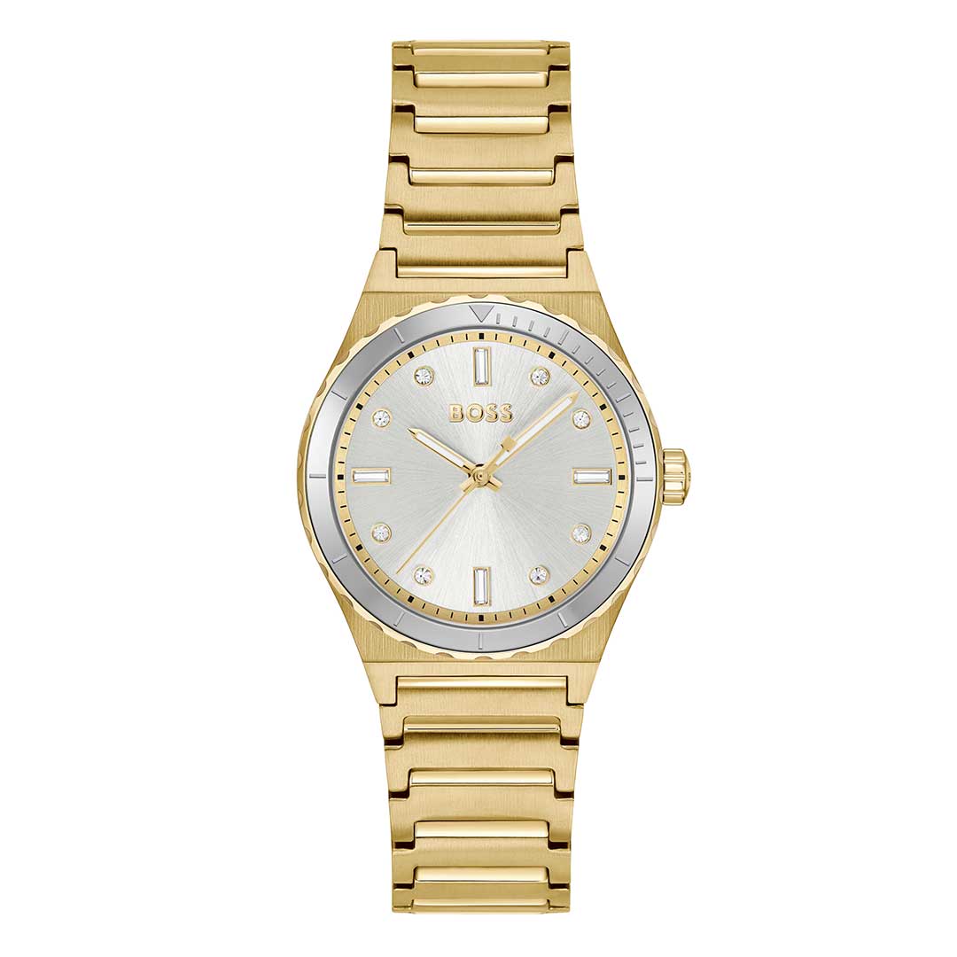 BOSS, CANDOR SPORT GOLD WOMEN'S WATCH - Khaled Watches Lebanon