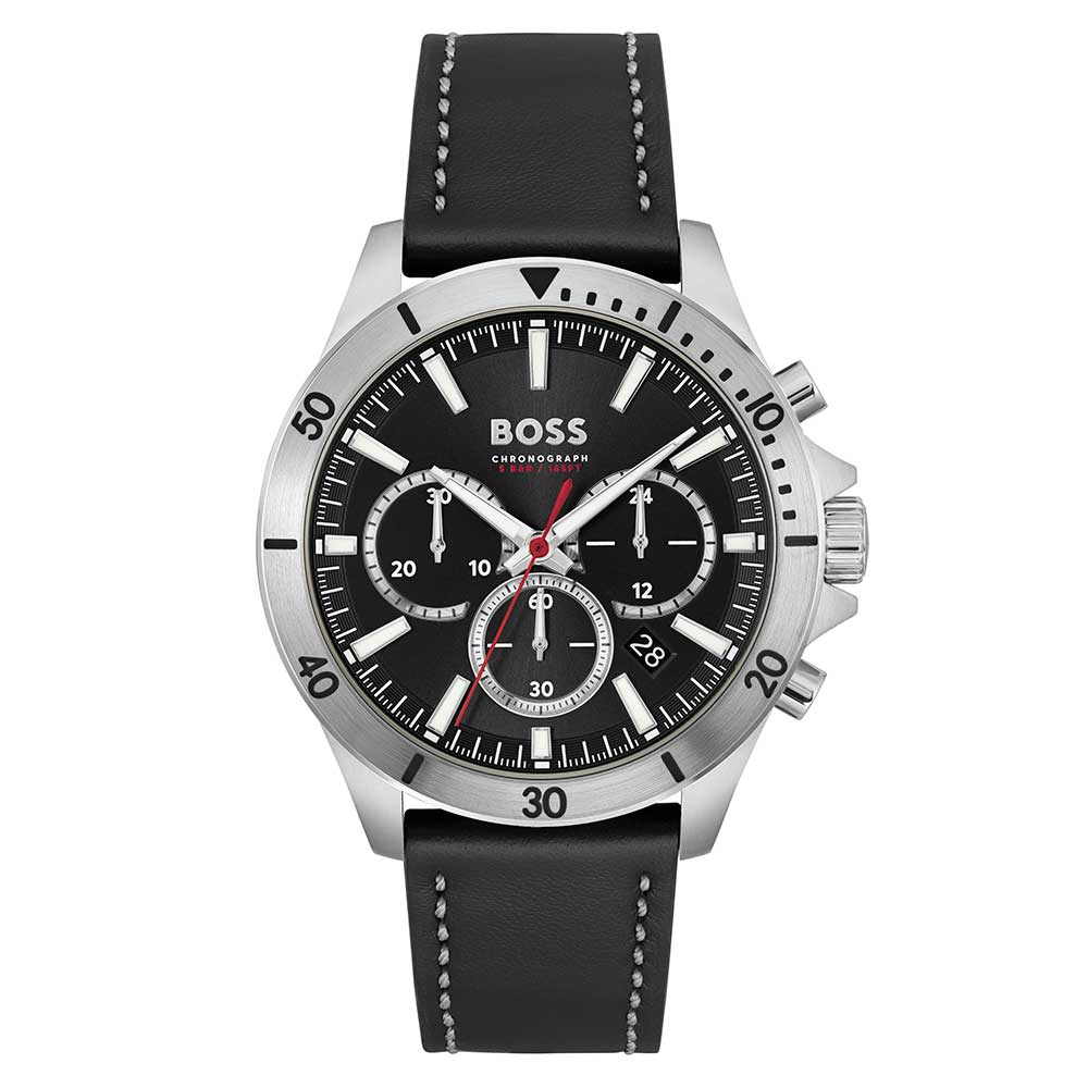 Boss Troper Leather watch, authentic, Lebanon