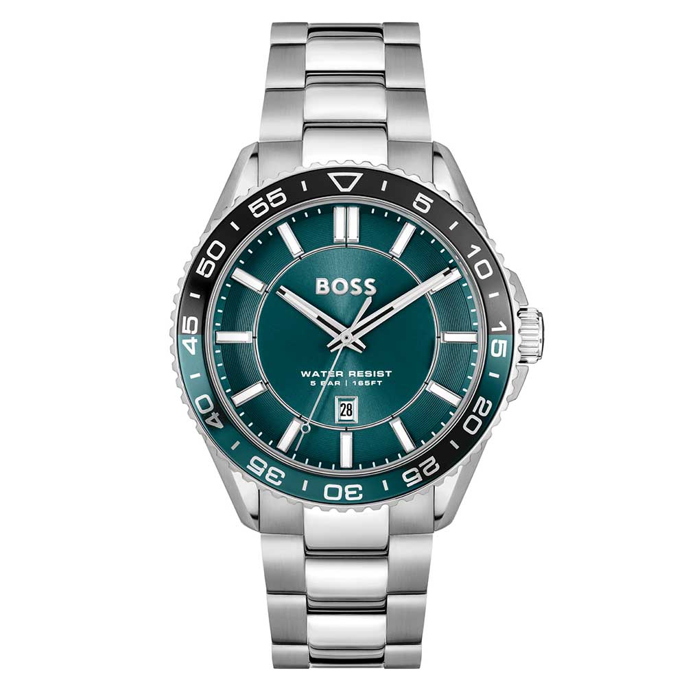 Boss Runner 3H Teal watch, authentic, Lebanon