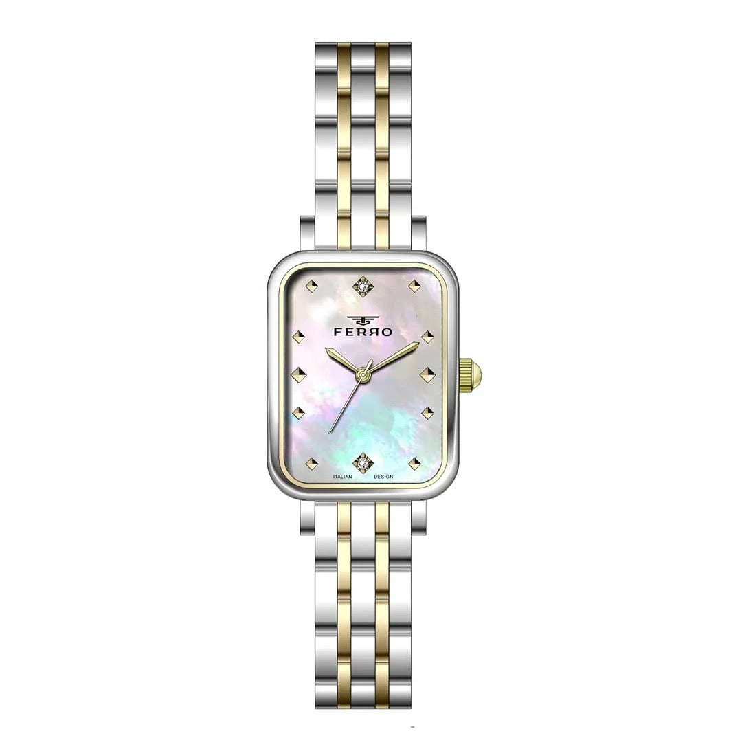 Ferro Two-Tone watch, authentic, Lebanon