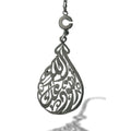 Silver 925 tear drop keychain - Khaled Watches Lebanon