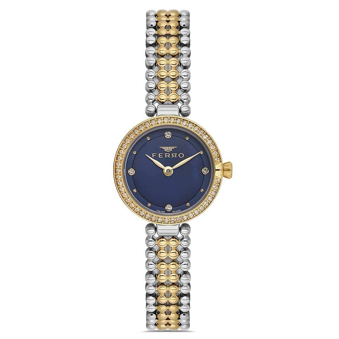 Ferro FL43039A-D3 Two Tones women's watch - Khaled Watches Lebanon