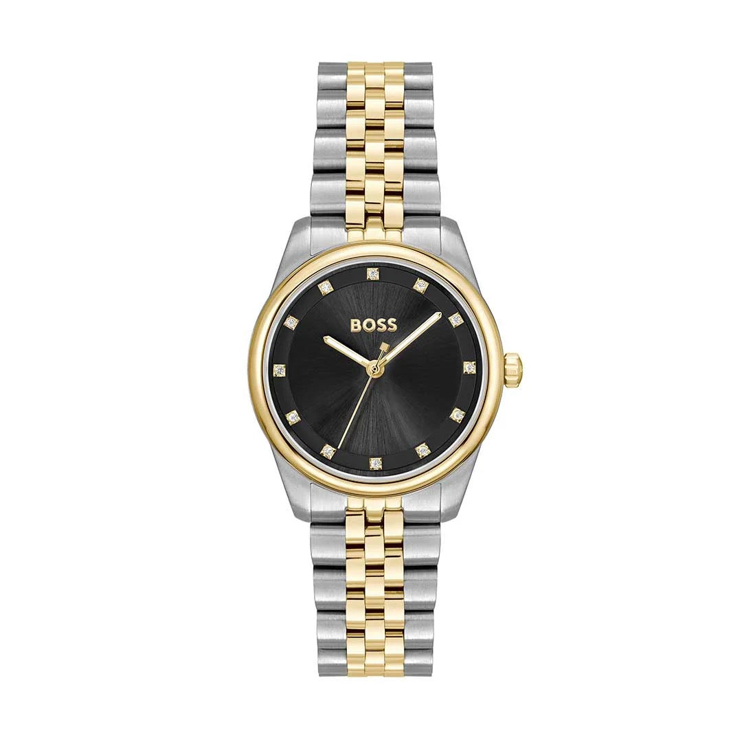 Boss Graceful Black women's watch - Khaled Watches Lebanon