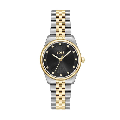 Boss Graceful Black women's watch - Khaled Watches Lebanon