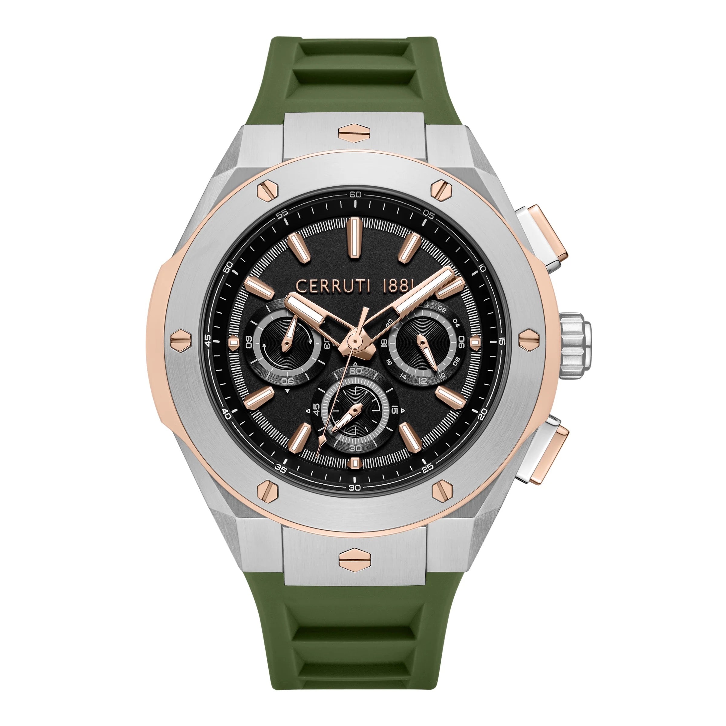 Cerruti 1881 Ruscello Green men's watch - Khaled Watches Lebanon
