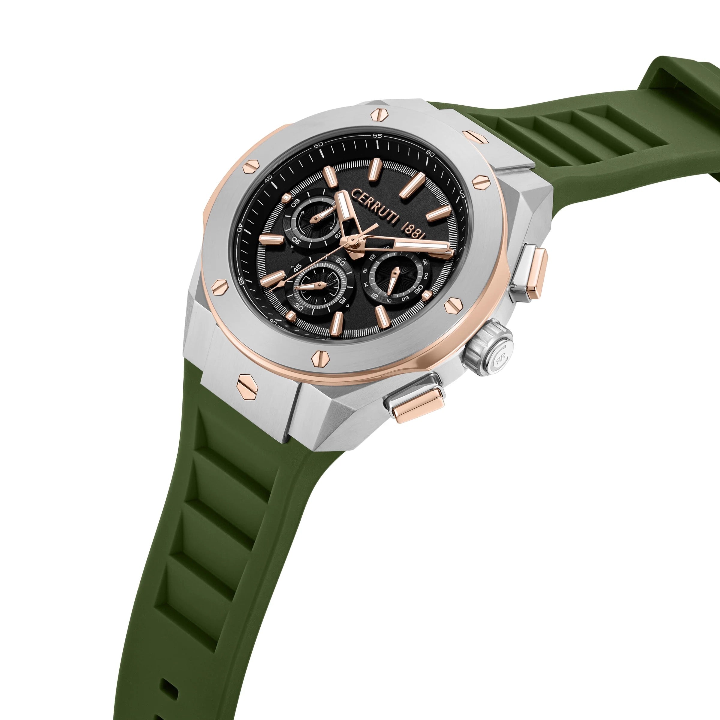 CERRUTI 1881, RUSCELLO GREEN MEN'S WATCH