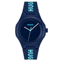 Hugo Lit Navy Blue men's watch - Khaled Watches Lebanon