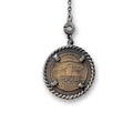 50 Piastres silver keychain - Khaled Watches Lebanon