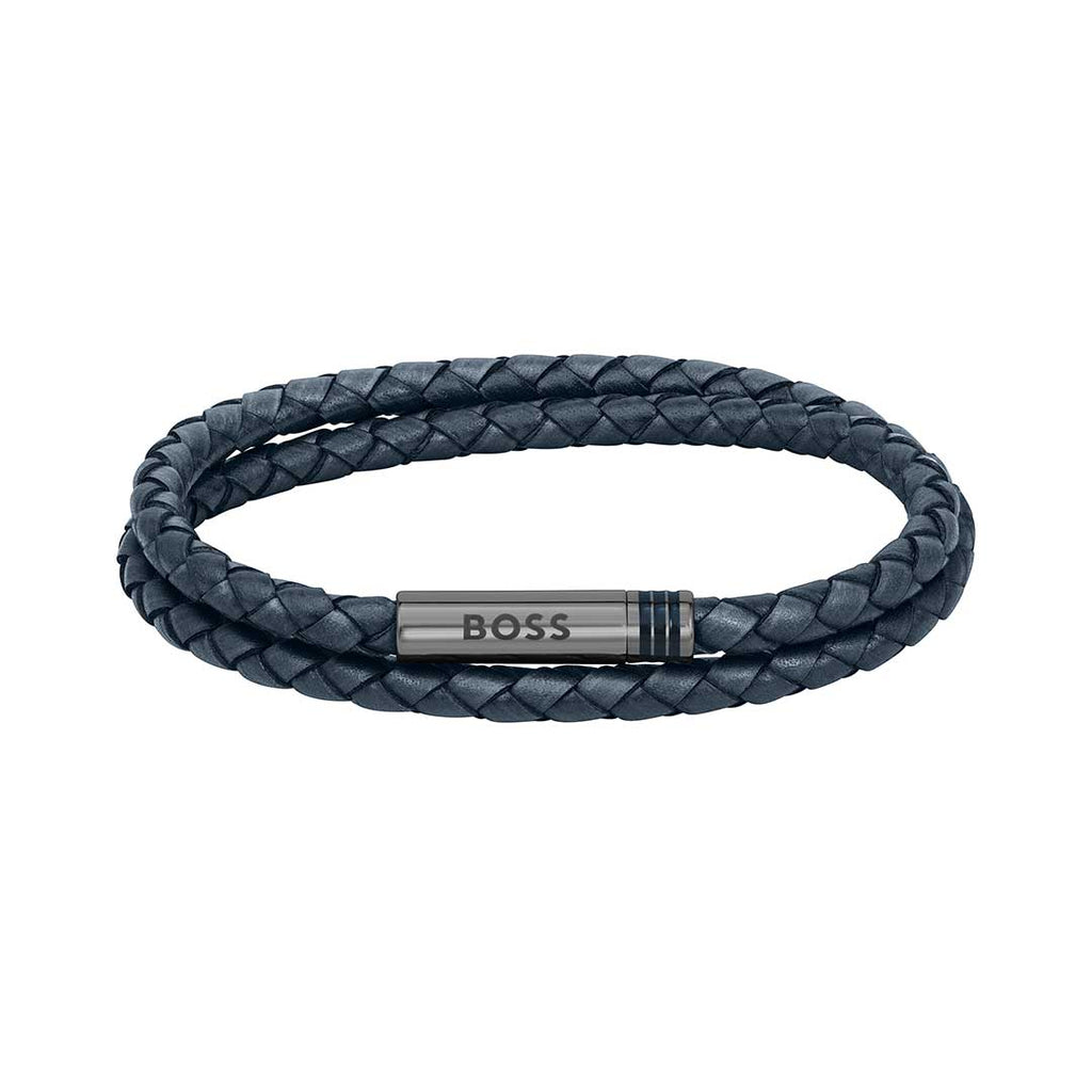 BOSS, ARES NAVY BLUE BRACELET - Khaled Watches Lebanon