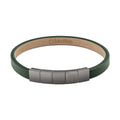 CALVIN KLEIN, MINIMALISTIC SQUARES GREEN BRACELET - Khaled Watches Lebanon