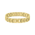 LACOSTE, METROPOLE YELLOW GOLD PLATED BRACELET - Khaled Watches Lebanon