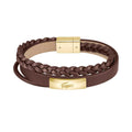 LACOSTE, FUSION BROWN BRACELET - Khaled Watches Lebanon