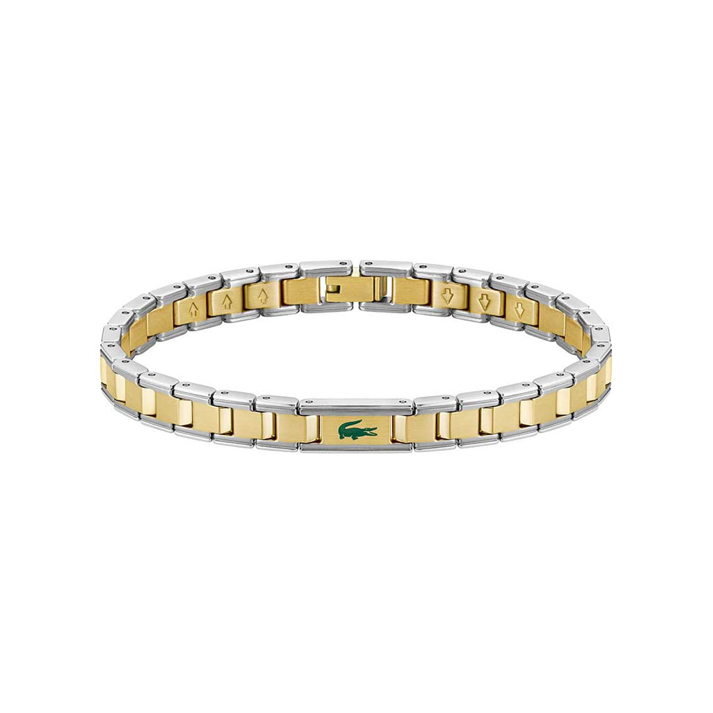 LACOSTE, METROPOLE EDGE TWO-TONE BRACELET - Khaled Watches Lebanon