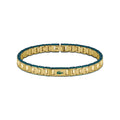 LACOSTE, METROPOLE EDGE YELLOW GOLD IP BRACELET - Khaled Watches Lebanon