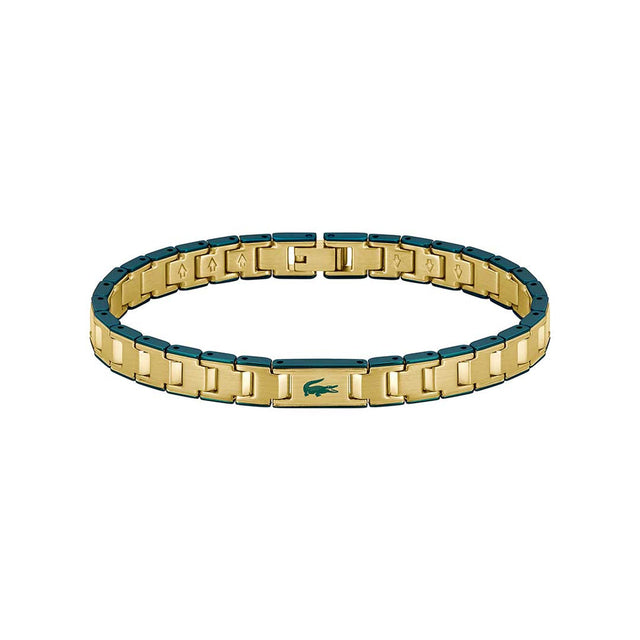 Lacoste Metropole Edge Yellow Gold IP Bracelet