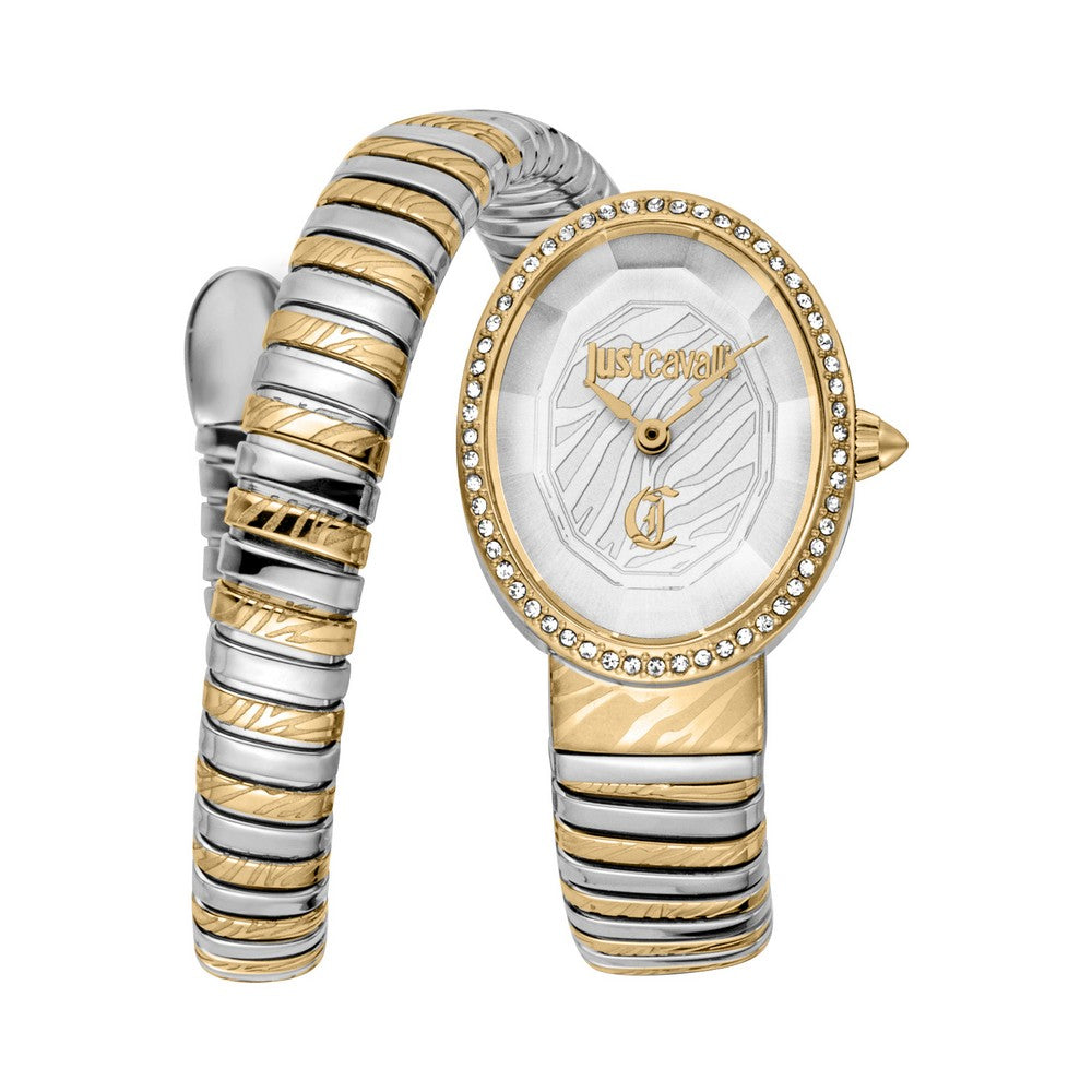 Just Cavalli Velina two-tone stainless steel women's watch, Khaled Watches Lebanon