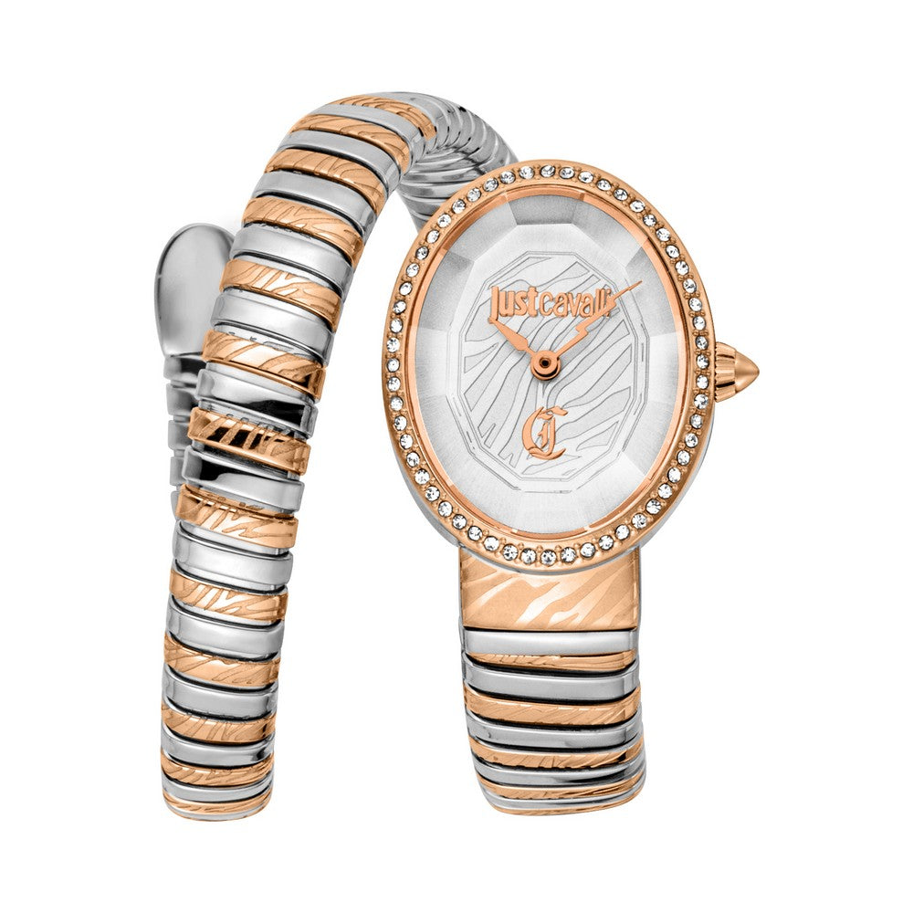 Just Cavalli Velina two-tone stainless steel women's watch, Khaled Watches Lebanon