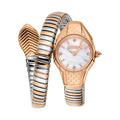Just Cavalli Vivace two-tone MOP women's watch, Khaled Watches Lebanon