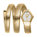 Just Cavalli Romina yellow gold women's watch, Khaled Watches Lebanon