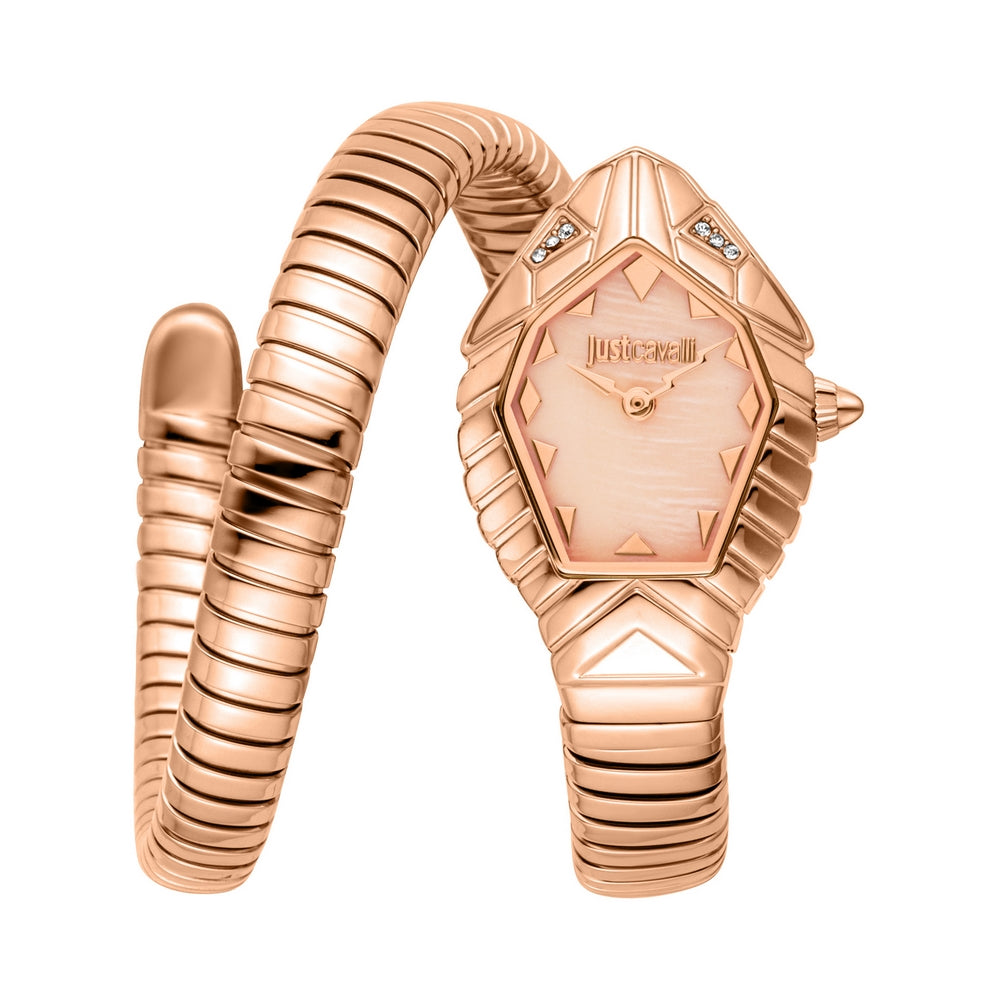 JUST CAVALLI, SMERALDA PINK GOLD WOMEN'S WATCH - Khaled Watches Lebanon
