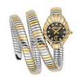 JUST CAVALLI, VORTICE TWO-TONE BLACK WOMEN'S WATCH - Khaled Watches Lebanon