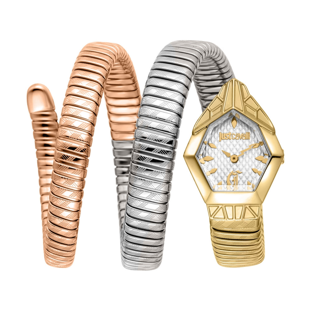 JUST CAVALLI, DORATA TRIO WOMEN'S WATCH - Khaled Watches Lebanon