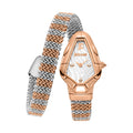 Just Cavalli Fiamma two-tone women's watch, Khaled Watches Lebanon