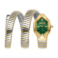 JUST CAVALLI, CANDELA TWO-TONE GREEN WOMEN'S WATCH - Khaled Watches Lebanon