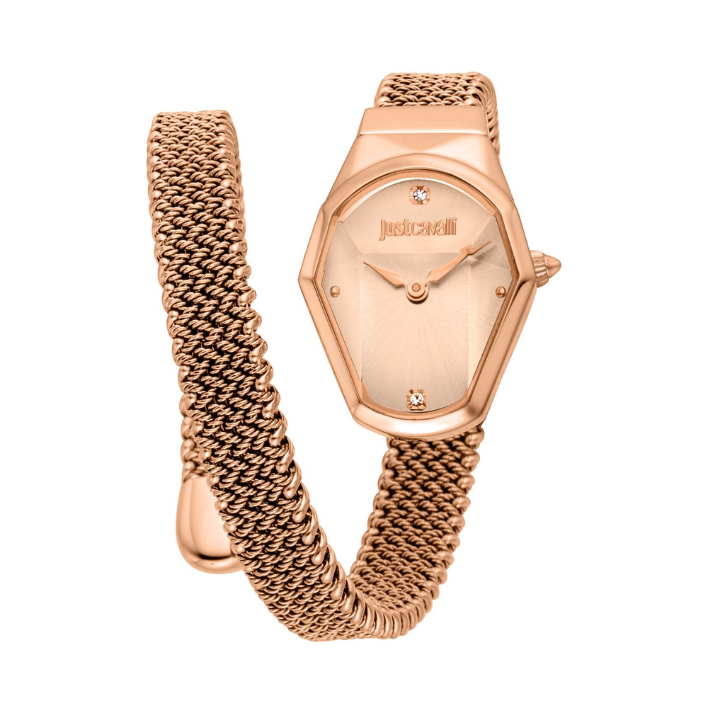 JUST CAVALLI, GIOIA PINK GOLD WOMEN'S WATCH - Khaled Watches Lebanon