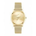 Lacoste Crocodelle Mesh Yellow Gold watch - Khaled Watches Lebanon