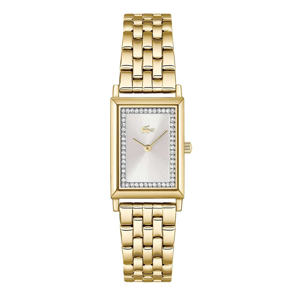 Lacoste Catherine Silver Gold watch - Khaled Watches Lebanon