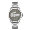 Lacoste Le Croc Grey Steel watch - Khaled Watches Lebanon
