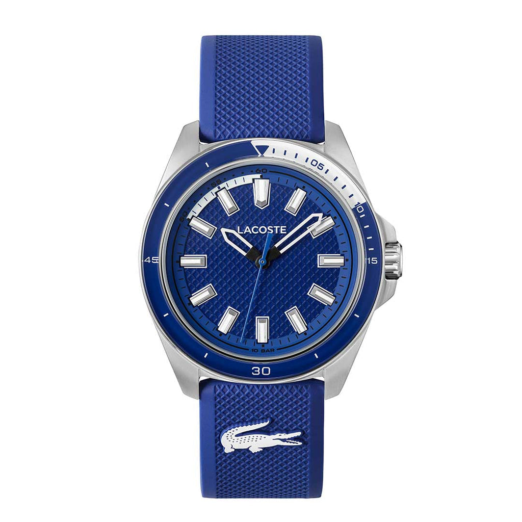 Lacoste Capbreton Navy Steel watch - Khaled Watches Lebanon