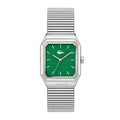 Lacoste Rene Green Steel watch - Khaled Watches Lebanon