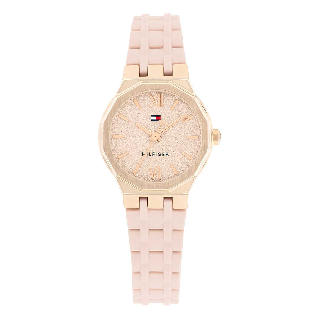 Tommy Hilfiger Mackenzie Blush Carnation Gold watch - Khaled Watches Lebanon