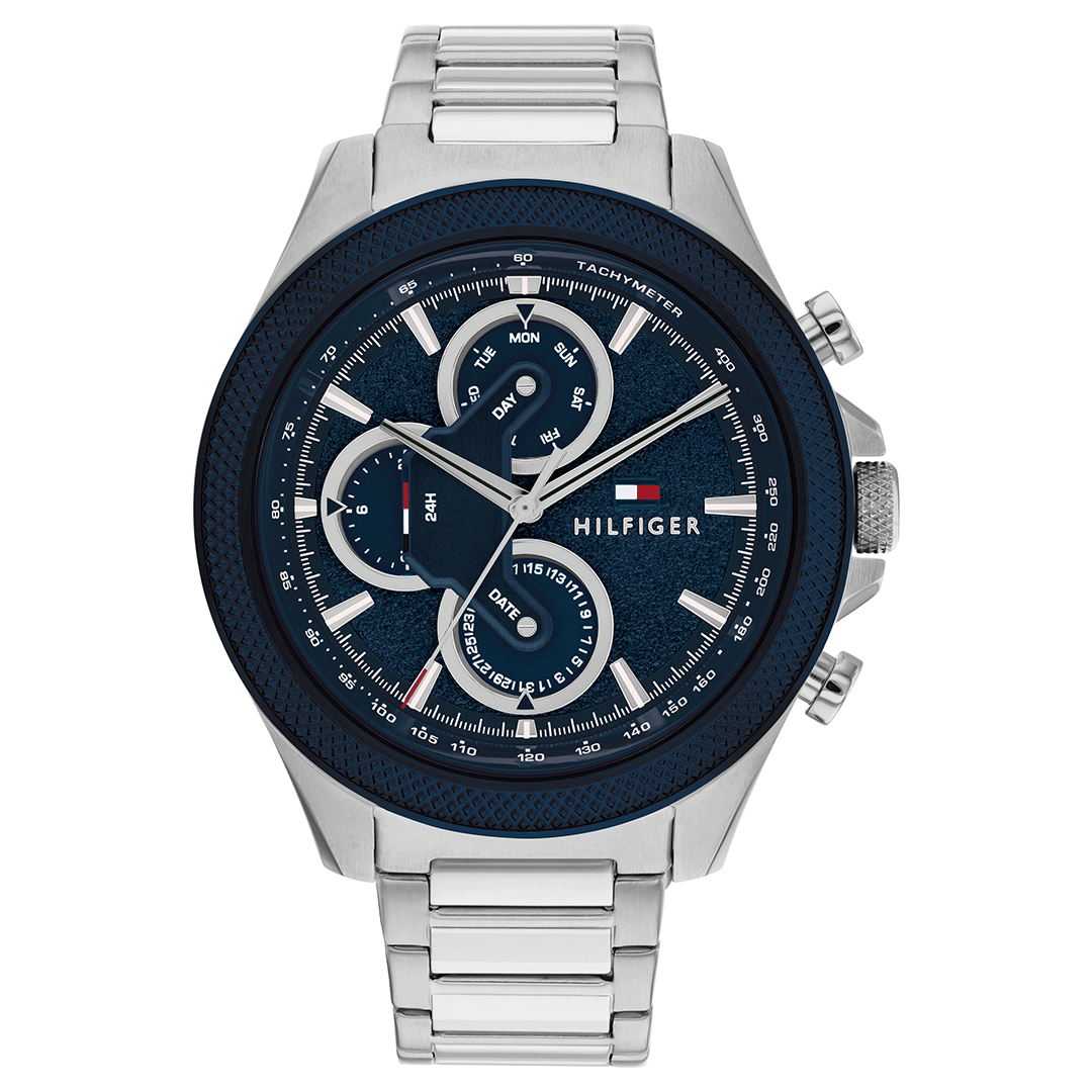 TOMMY HILFIGER, CLARK BLUE BRACELET MEN'S WATCH - Khaled Watches Lebanon