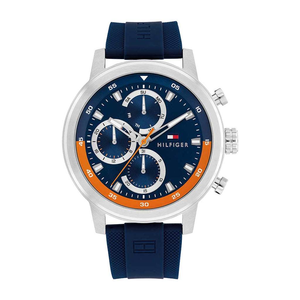 Tommy Hilfiger Rocky Blue Rubber watch - Khaled Watches Lebanon