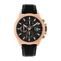 Tommy Hilfiger Jameson Black Rose Gold watch - Khaled Watches Lebanon