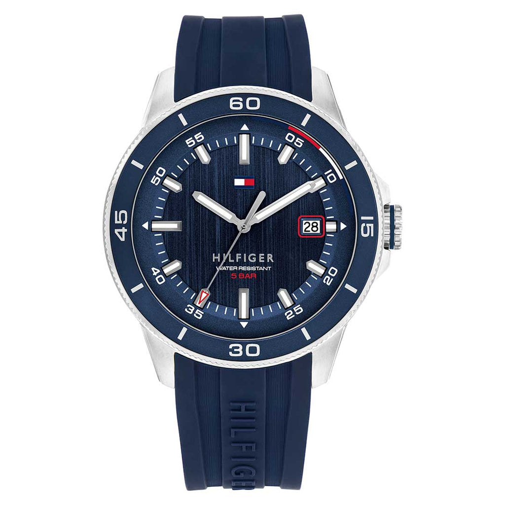 Tommy Hilfiger Remy Blue Rubber watch - Khaled Watches Lebanon