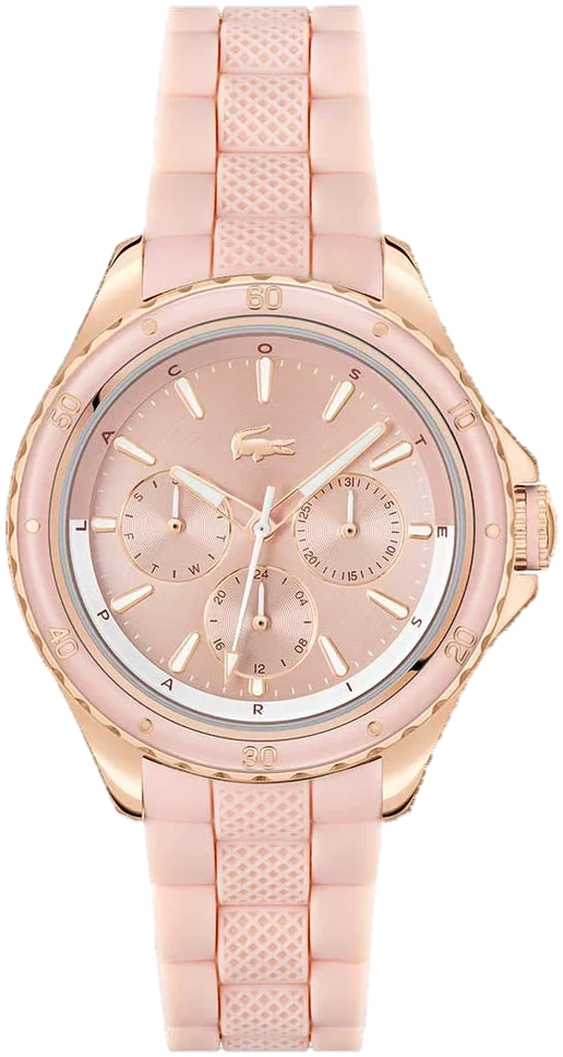 Lacoste Santorini women's watch, pink